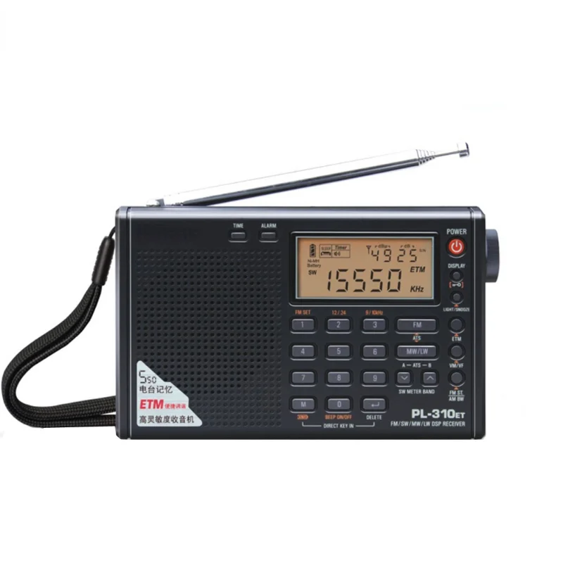 

PL-310ET Radio FM/MW/SW/LW Full Band Radio Digital Demodulator Stereo Radio Portable Radio Applicable To The Elderly and Student