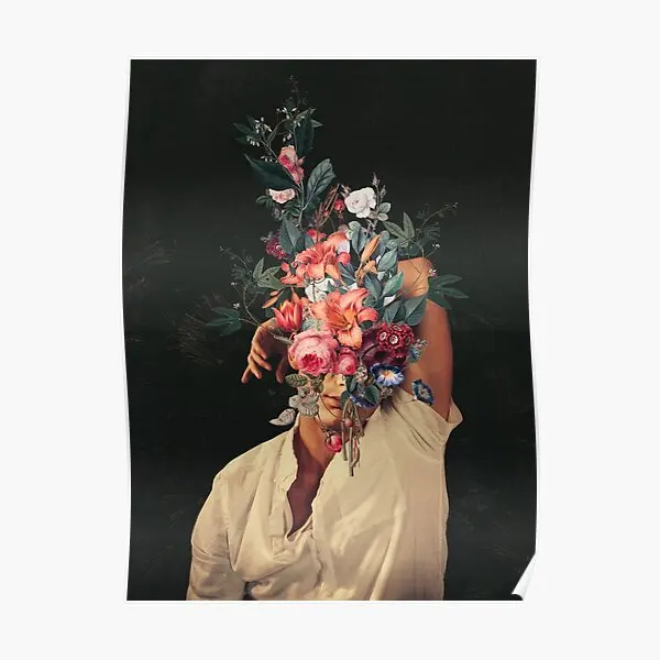 Розы Цветут каждый раз, когда я думал о Йо, постер, современное смешное домашнее искусство, искусство, картина винтажная без рамки