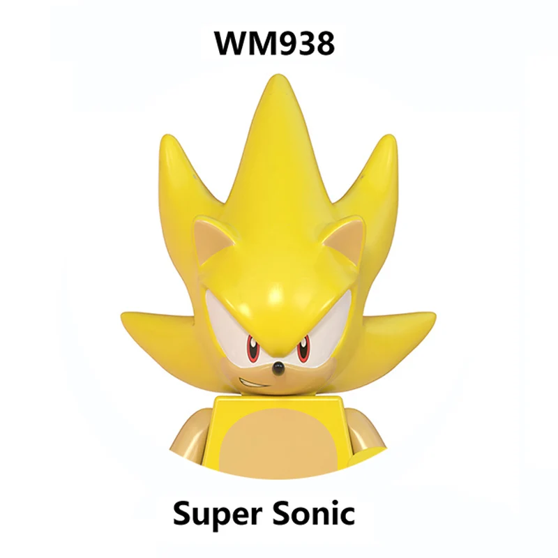 WM6086 аниме кирпичи Sonic Amy Rose Ray Storm Shadow Строительные блоки DIY мини Экшн-фигурки