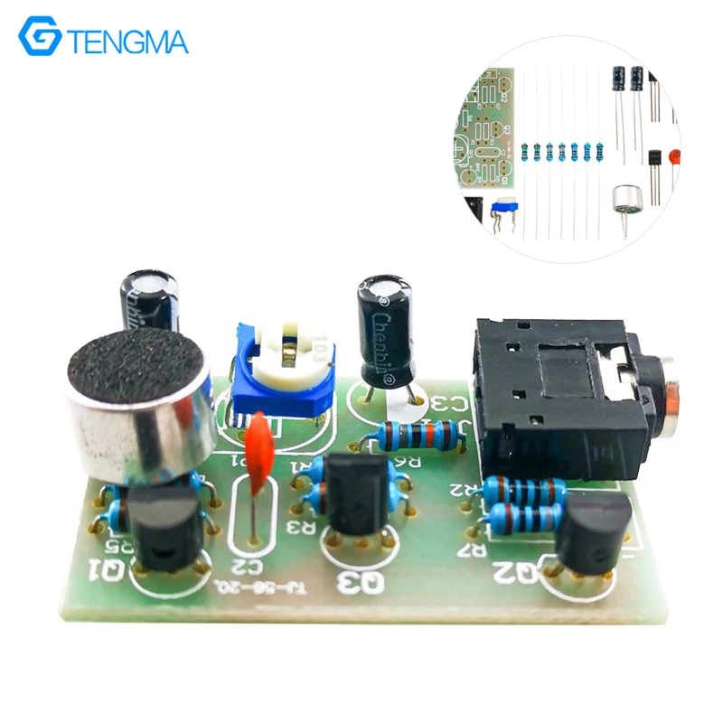

Hearing Aid DIY Electronic Kit amplifier Circuit Experiment Welding Product Teaching Assembly Learning Production Training