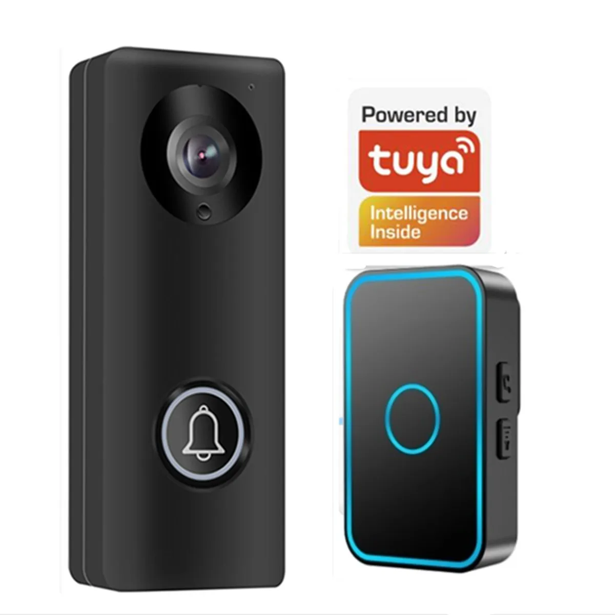 

Unlock 1080P Tuya Wireless WIFI Doorbell Support Video Door Phone Motion Detection Intercom Visual Video Door Bell Free shipping