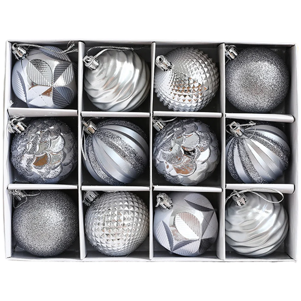 

Рождественские шары 12 шт., зеленый, розовый