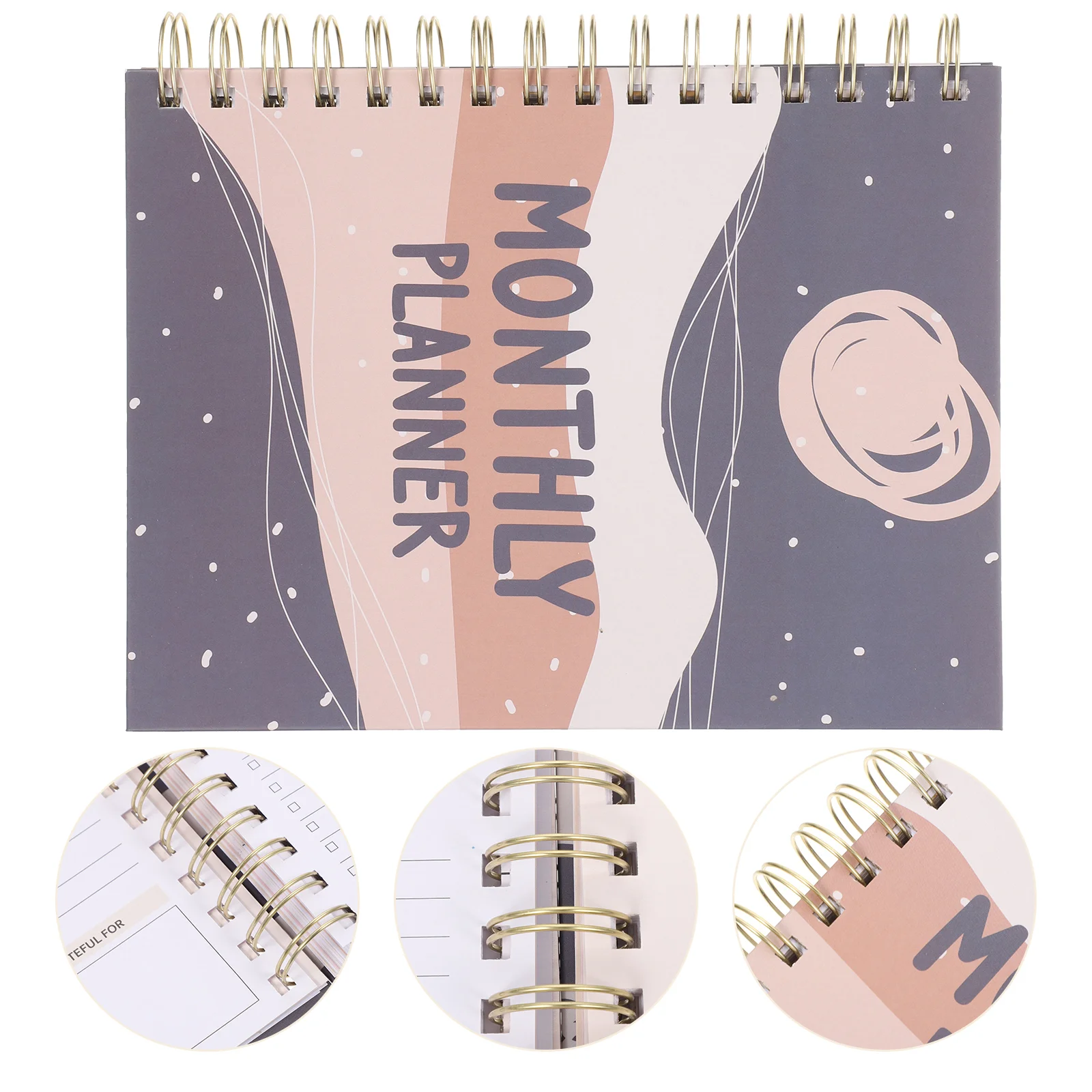 

Notebook Planner Schedule Notepads Book Journal Weekly Tracker Calendar Expense English Travel Personal Organizer Plan Note