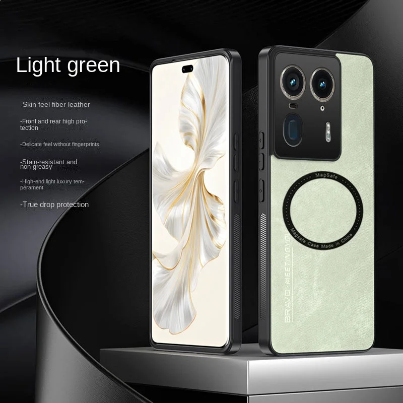 Магнитный беспроводной Чехол Magsafe для Motorola Moto x50 Edge 50 Ultra Pro 40 neo 30 G85 силиконовый