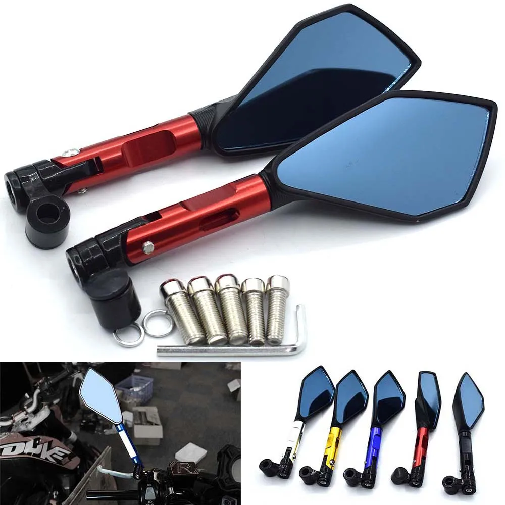 

Universal 8mm 10mm motorcycle rearview mirror CNC aluminum side mirror For YAMAHA XMAX200 XMAX250 XMAX300 XMAX400 TMAX530 TMAX50