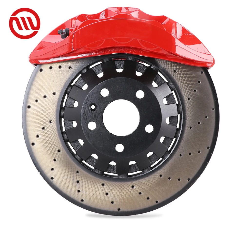 Высокопроизводительные 8N тормозные суппорты 6 Big Piston тормозной диск для Audi TT MK3 MK4