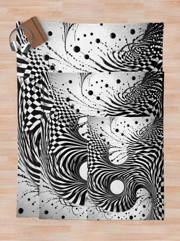 Абстрактное - нейротическое поведение пледы одеяла для кровати пляжные