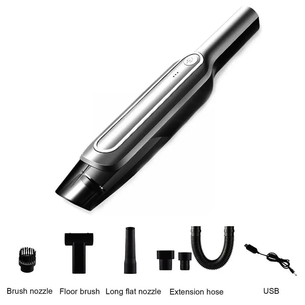 

Car Vacuum Cleaner Strong Wireless Handheld for Home Appliance Cleaning Machine Portable Dust Catcher Auto Robot Car Access O0Y9