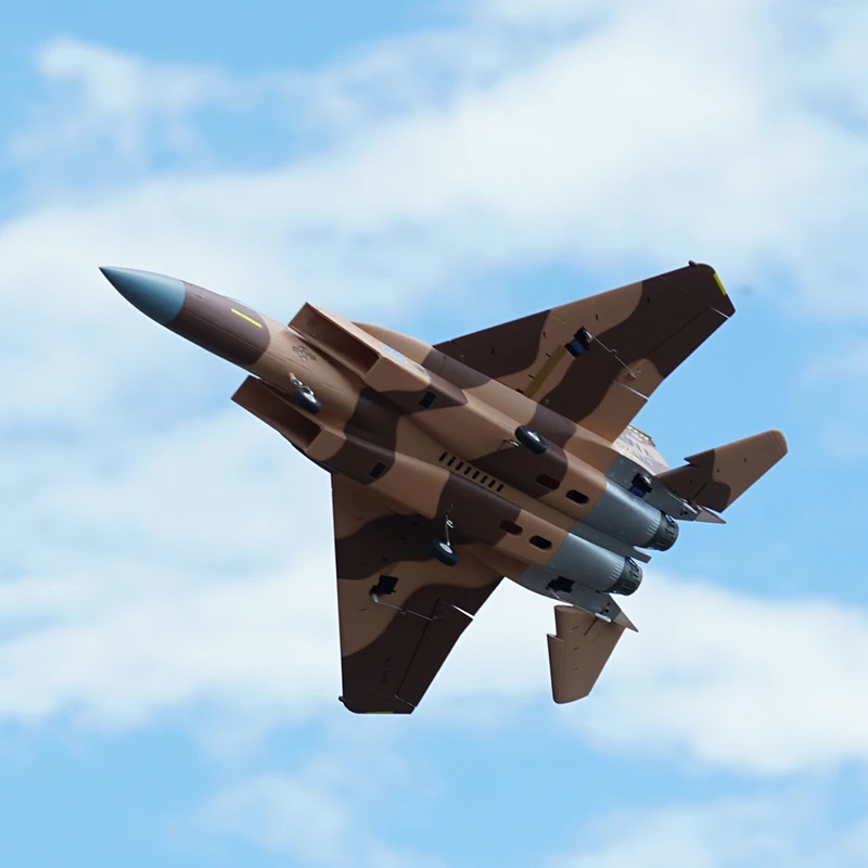 Xfly Dual 40 мм F-15 Channel 12 Blade Fighter Wing Span 710 промежуточная сложность покрытие камуфляж Pnp