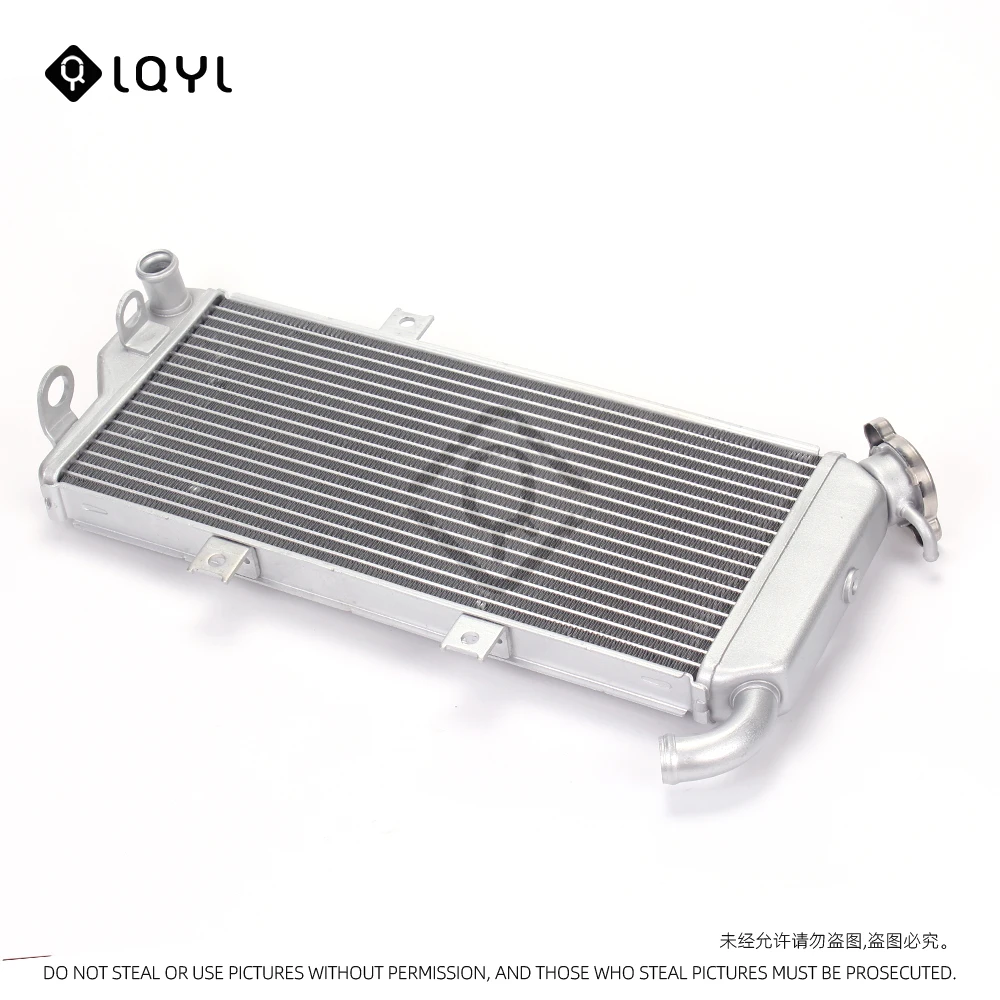 LQYL алюминиевый радиатор кулер охлаждающий резервуар для воды Kawasaki Ninja 650 ER-6N ER6N ER