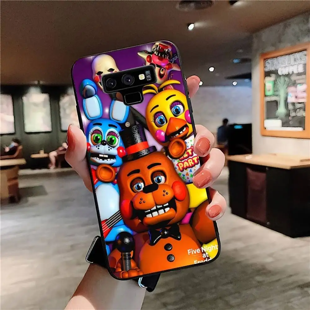 Фото Чехол для телефона «Триллер F-Freddys Games Five Nights» для Samsung S 24 Fe 25 Ultra Plus 20 Lite 21 30 22 23 24 22 Ultra 5G Fundas №2