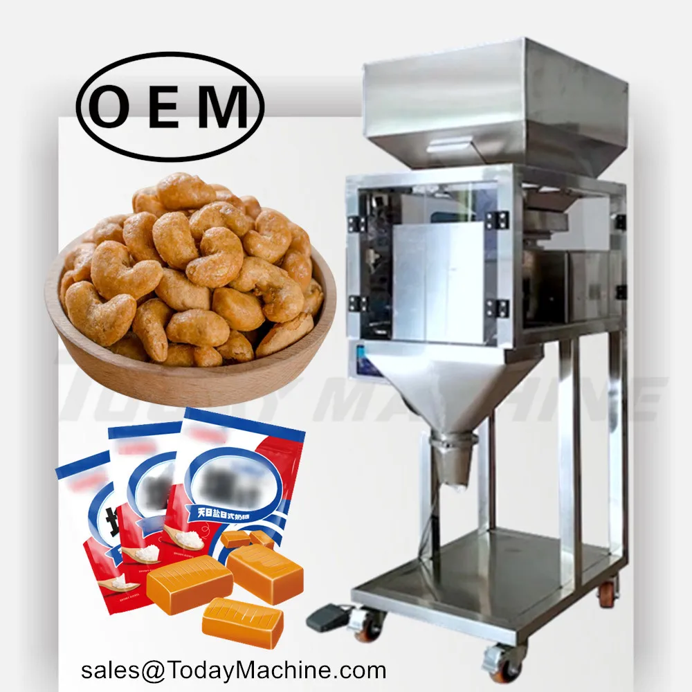 

4 Heads Linear Weigher Grain Rice Coffee Powder Pouch Weighing Filling Machine