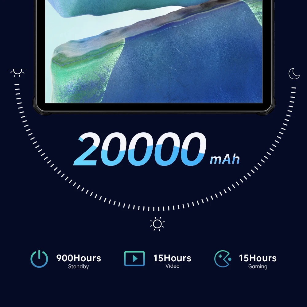 Oukitel RT2 Rugged Tablet 8GB+128GB 20000mAh 10.1