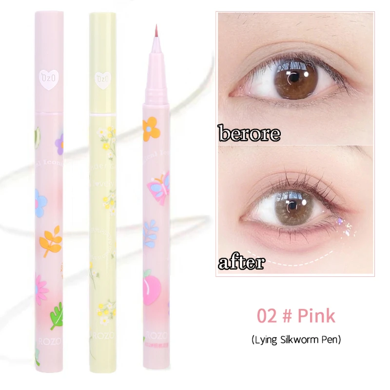 

1PC Shiny Diamond Glitter Eyeliner Pencil Highlighter Waterproof Precision Long-lasting Smooth Quick-drying Eyes Cosmetics Tools