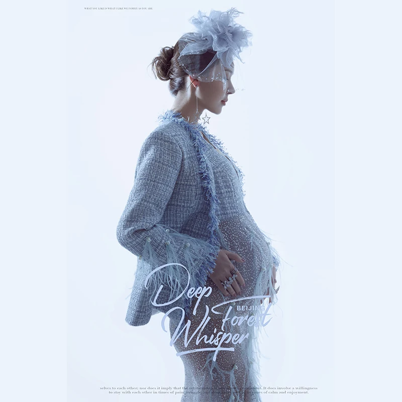 Pregnant Women’s Photo Clothing 2022 New Studio Art Photo Fashion Super Fairy Pregnant Mother Photography Pregnant Women's