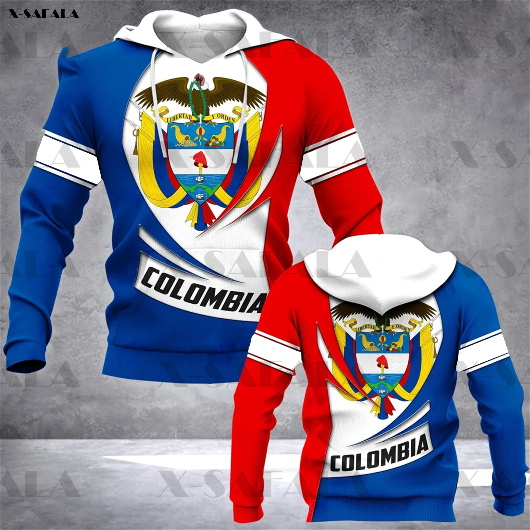 

Худи на молнии с 3D-принтом "Национальная армия Колумбии", Мужской Женский пуловер, свитшот, куртка с капюшоном, спортивные костюмы из Джерси