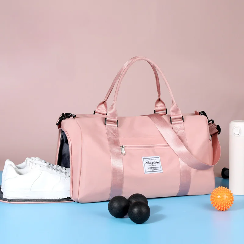 Women Travel Duffel Bag Men Portable Sport Storage Pack Swim Dry Wet Separation Tote Gym Yoga Pouch Large Shoulder Luggage Bag