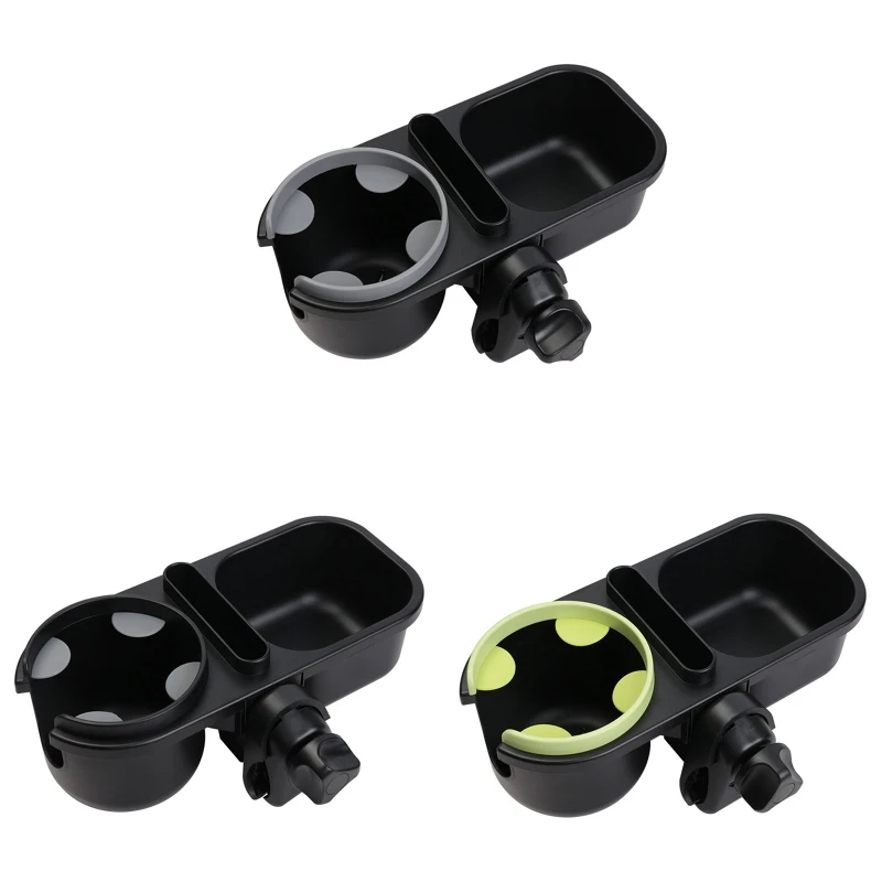 

Stroller Cup Holder with Phone Holder Water Bottle Holder Stroller Accessories Sturdy Clamp for Pushchair Bike Dropshipping