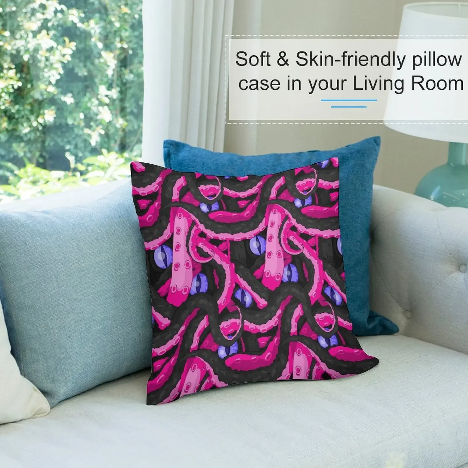 Суккуб щупальца декоративная подушка Рождественские декоративные подушки Чехлы