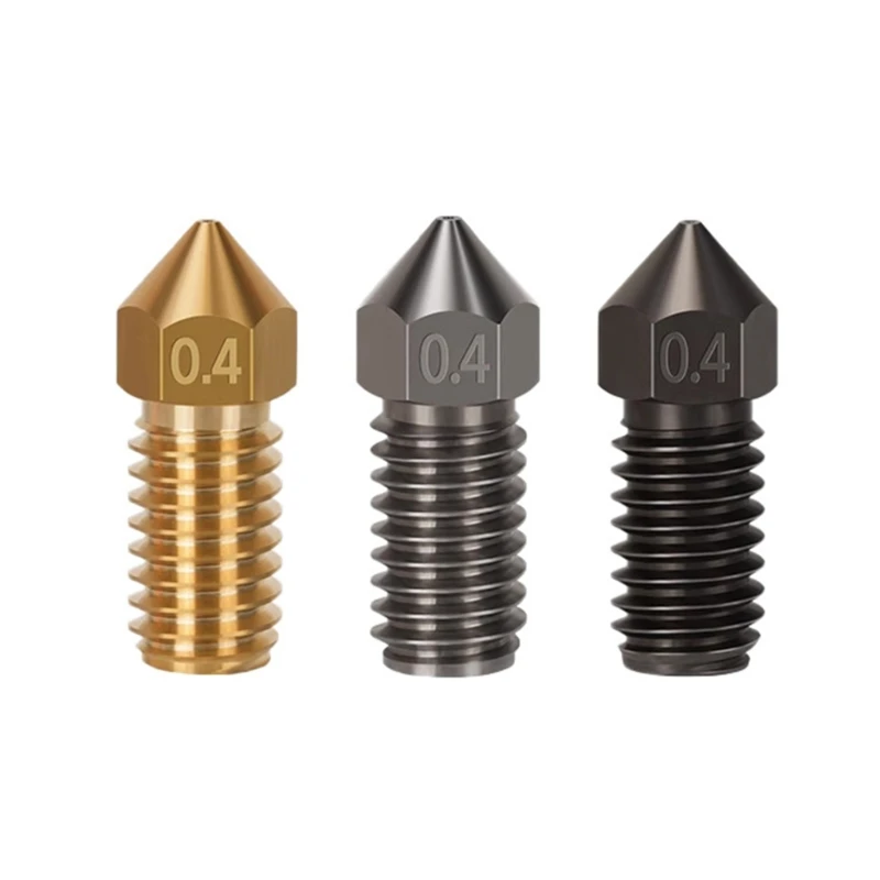 

M6 Thread 3D Printer Brass Nozzle for 1.75mm Filament Nozzles Brass Steel Print
