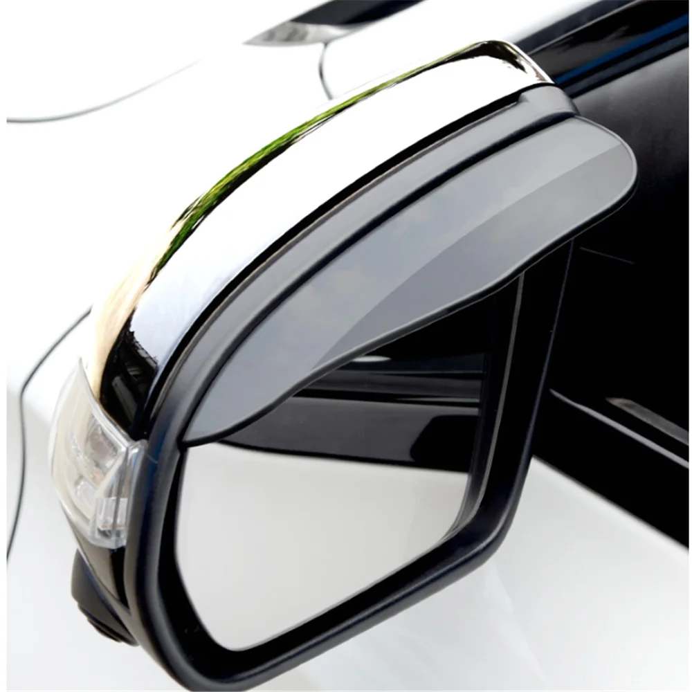 

2Pcs car Mirror Rain Shield Shade Cover for Mitsubishi ASX Outlander Lancer EX Pajero Opel mokka Volvo S60 V60 X