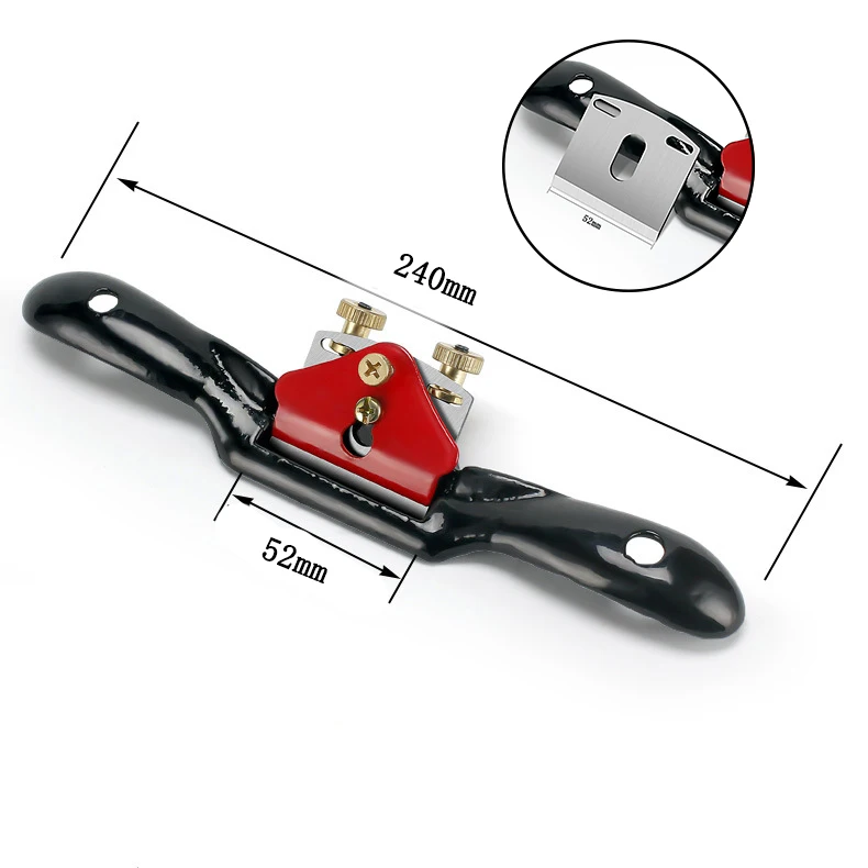 

Мини-рукояточный Рубанок Для Деревообработки, Высокоскоростная Сталь, Регулируемые Лезвия 9/10 Дюймов