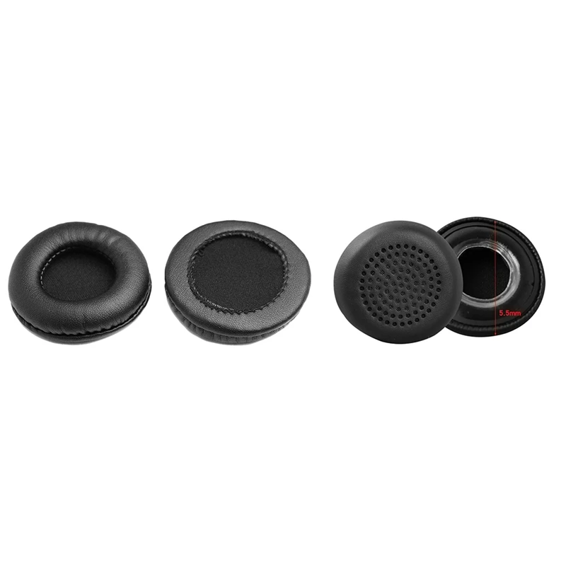

NEW-2 Pair LR Ear Pads Earpad Cover Pad Replacement Headphones, 6Mm & 5.5Cm