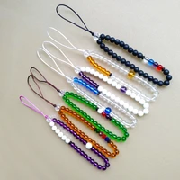 vintage crystal beads handmade phone chain lanyard jewelry for women cellphone strap natural stone phone case rope accessories