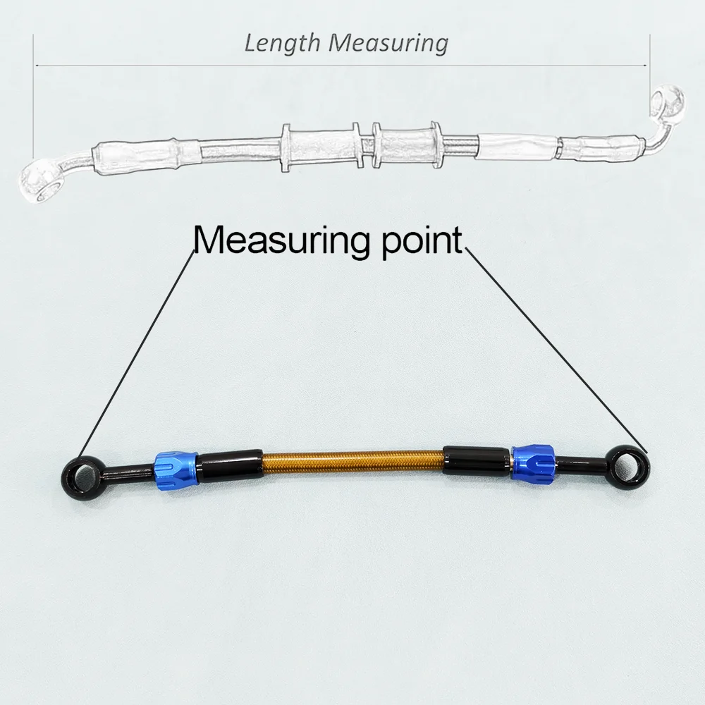 0 28 45 90 градусов M10 плетеный мотоциклетный красный тормозной шланг из нержавеющей