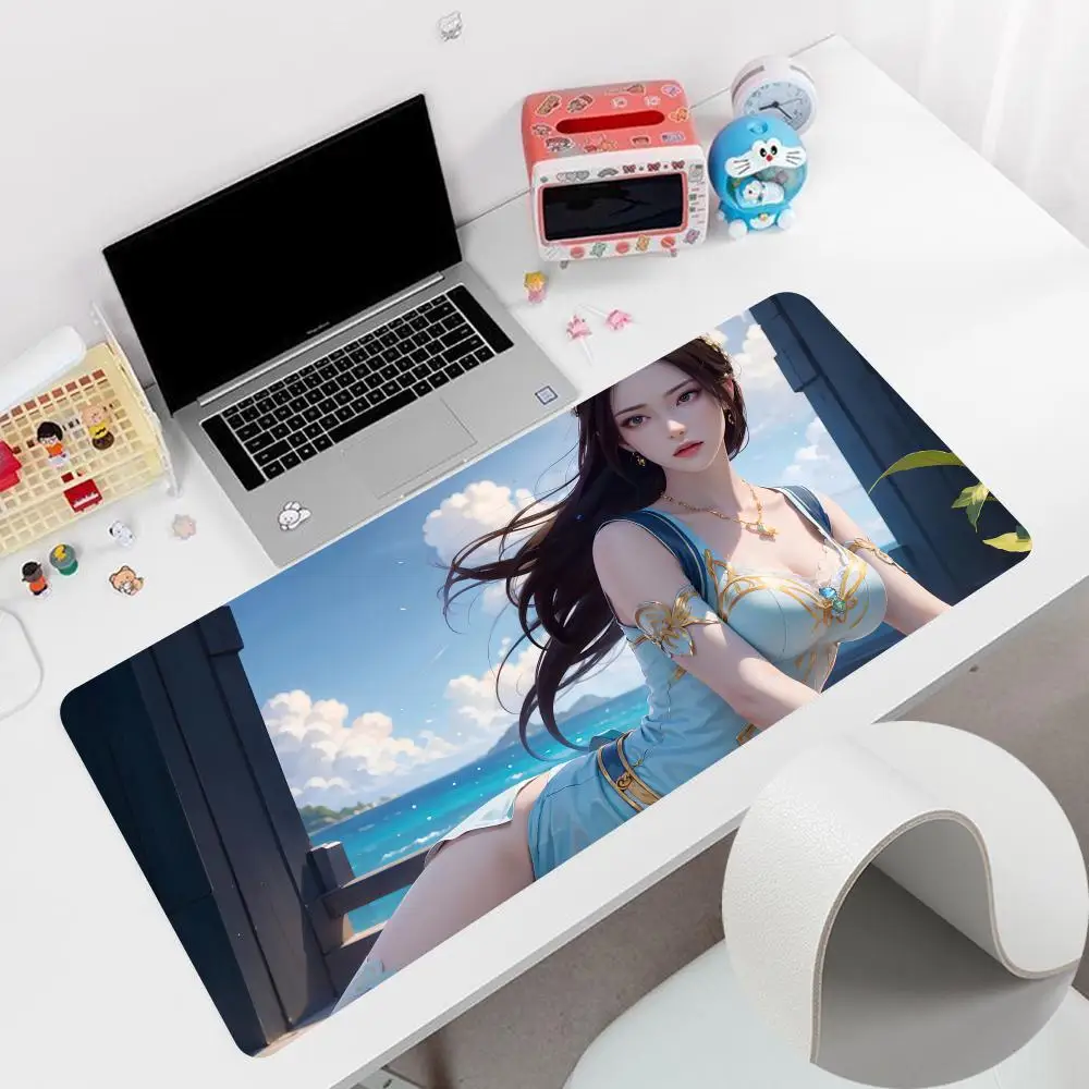 Коврик для мыши Nalan Yanran 900x400 мм клавиатура ПК настольные коврики HD xxl печатный