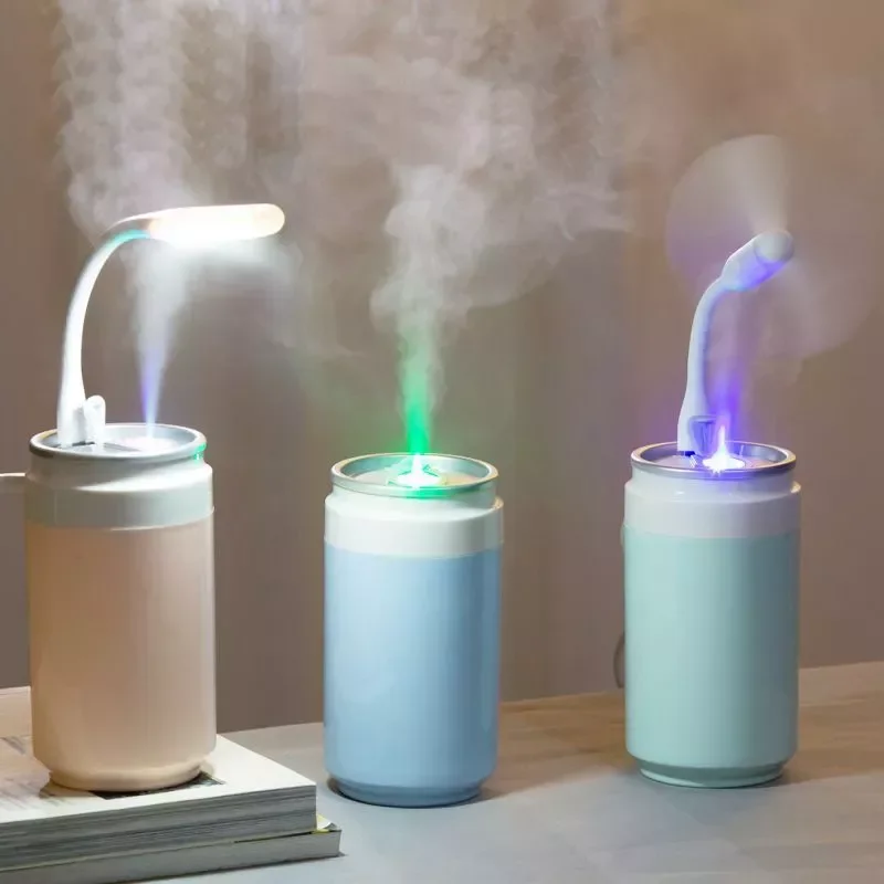 

NEW2023 Portable USB Ultrasonic Colorful Cup Aroma Diffuser Cool Mist Maker Air Humidifier Purifier With Light For Car Home