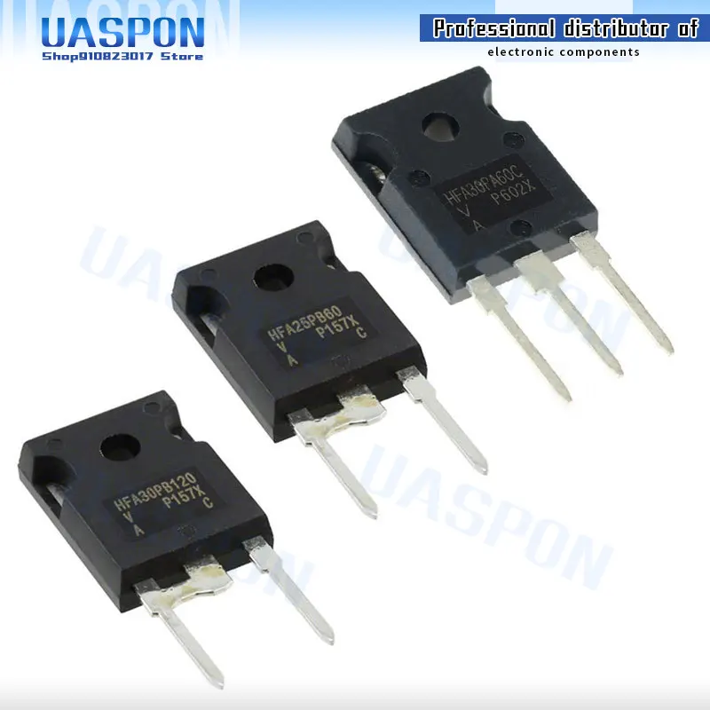 5 шт., HFA15PB60 TO-247 HFA15PB60PBF TO247 600V 15A HFA25PB60PBF HFA25PB60 25PB60 15PB60 HFA30PA60C HFA30PA60 HFA30PB120