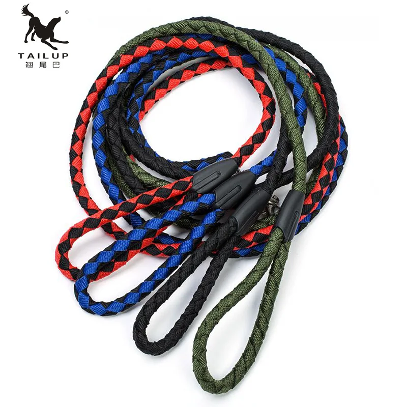 

TAILUP Dog Leash for Small Large Dogs Leashes Reflective Dog Leash Rope Pets Lead Dog-Collar Harness Nylon Running Leashes