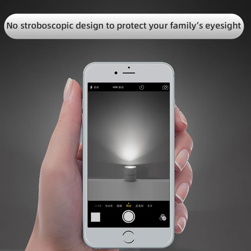 Светодиодный потолочный светильник NoEnName_Null складной черный/белый