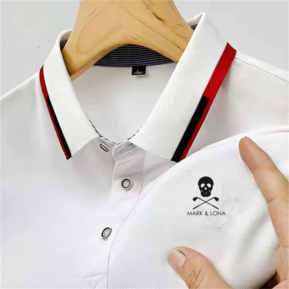

New Pakaian Golf Merek Pria 2023 Pria Golf Polo Pria Olahraga Santai Bisnis Polo Pria Kemeja Golf Musim Panas