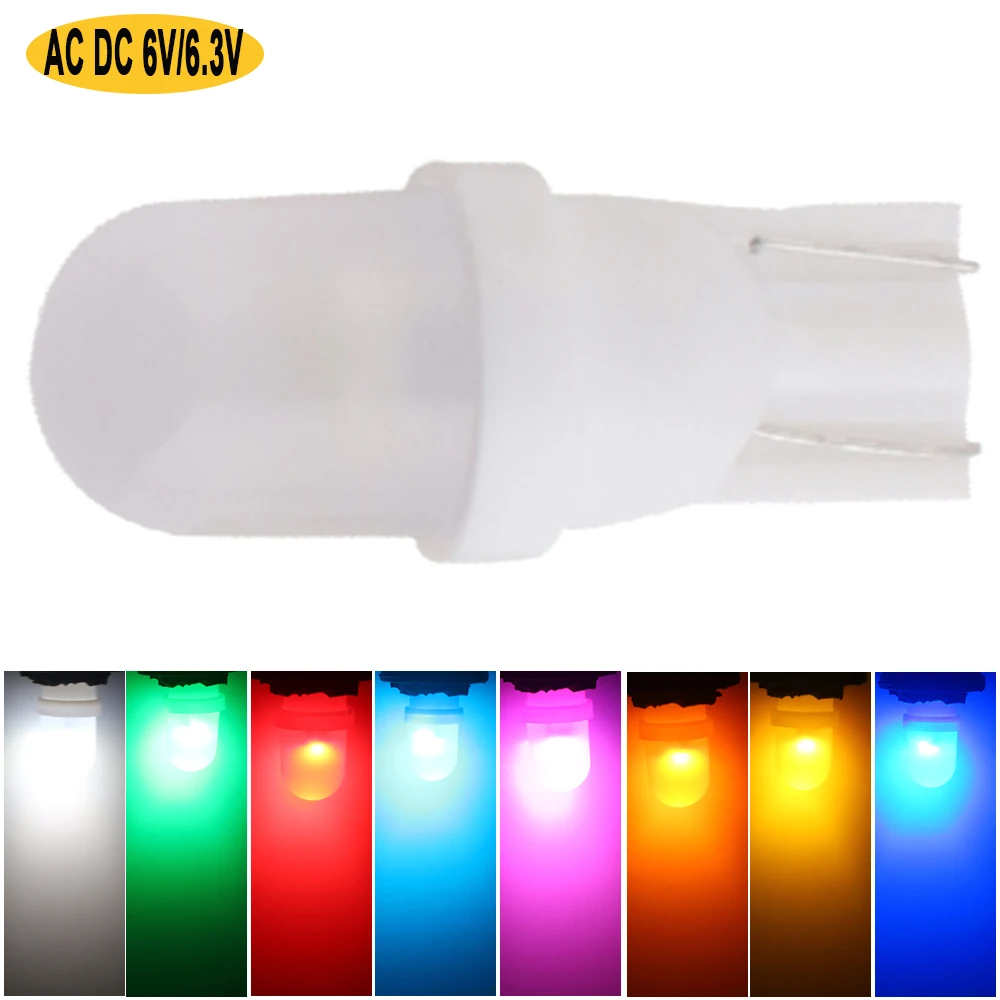 10 шт. Автомобильные светодиодные лампы 6 в 3 В | Автомобили и мотоциклы