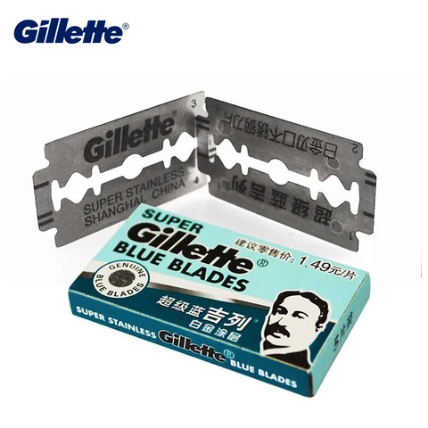 Gillette Super Blue Лезвия для бритвы 5 лезвий