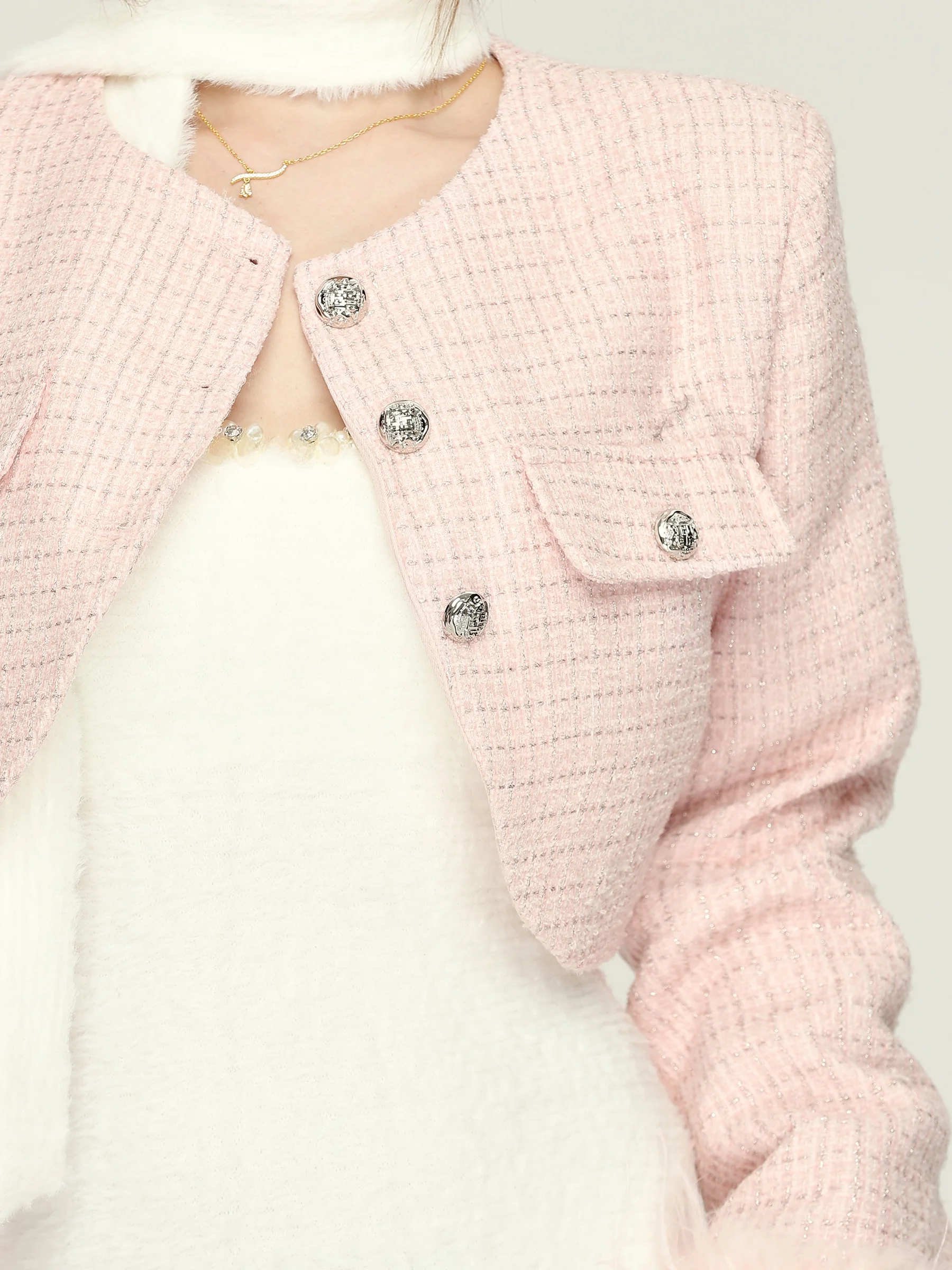 Изящное короткое пальто Socialite High Sense осенне-зимний новый маленький универсальный