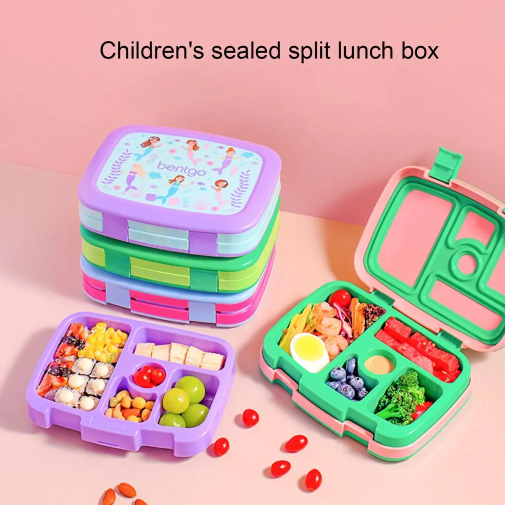 

660ml Lunch Box BPA Free Children Picinic Food Container Leak-Proof Sealed Bento Box Cartoon Camping Lunch Box For Kids Ages 3-7