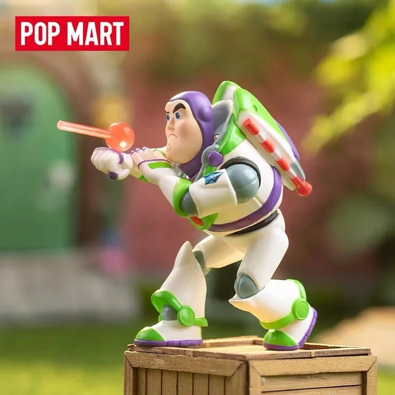 

POPMART Disney История игрушек периферийная анимация милые картонные Приключения серии фигурок настольная Мода украшения, Оригинальные подарки