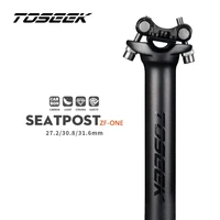 toseek zf one carbon seatpost bike mtbroad cycling seat post seat tube bicycle parts matte black grey silver