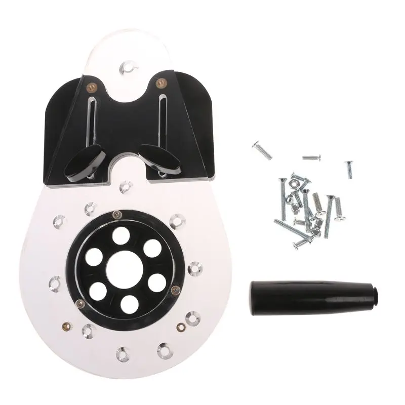 

Woodworking Drill Locator Pocket Hole Drill Dowel Jig Guide Wood Tools