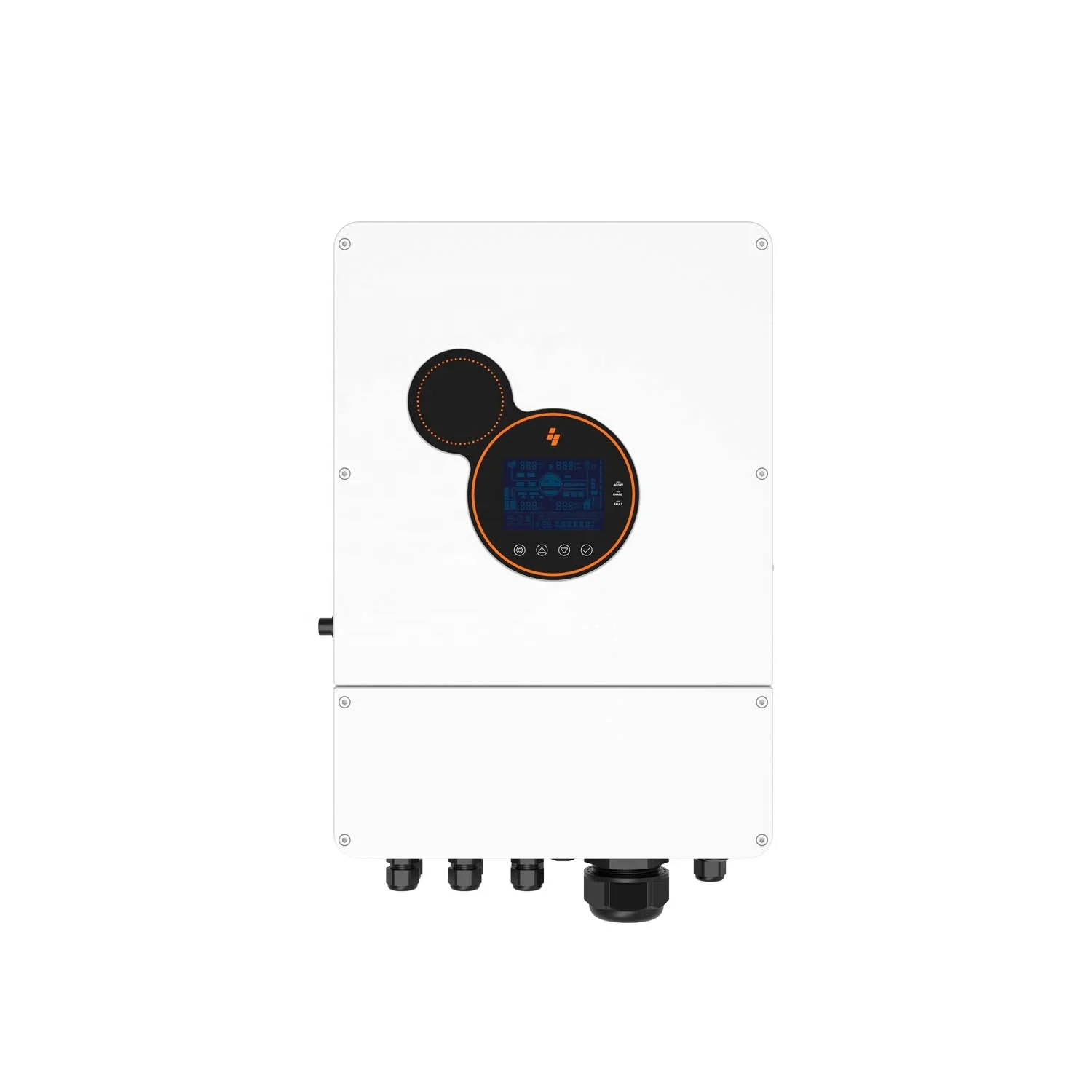 

Hot Selling 5500W MAX PV 500V Input AC 220/230V OutPut Hybrid MPPT Solar Inverter Optional Wifi Module