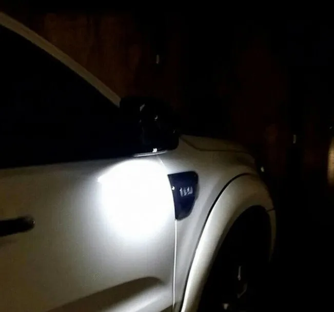 Просветильник черный корпус ABS со светодиодной подсветкой