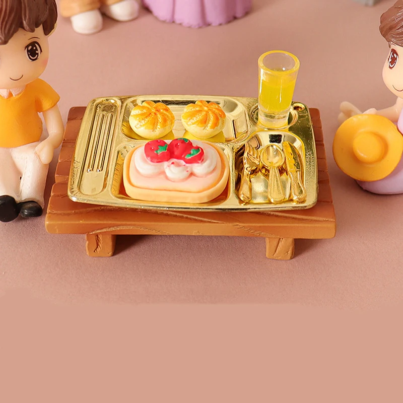 1/12 Кукольный Миниатюрный зернистый соковый набор кукольный домик имитация