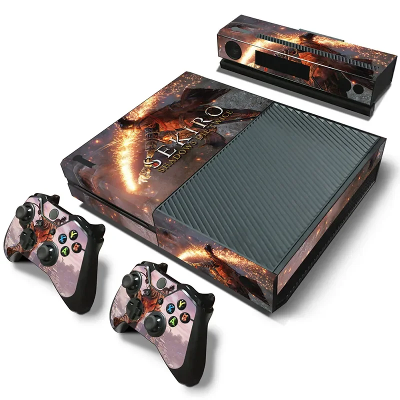 Sekiro Shadows Die Twice хит продаж для консоли XBOX One наклейка на кожу корпус контроллера + 2