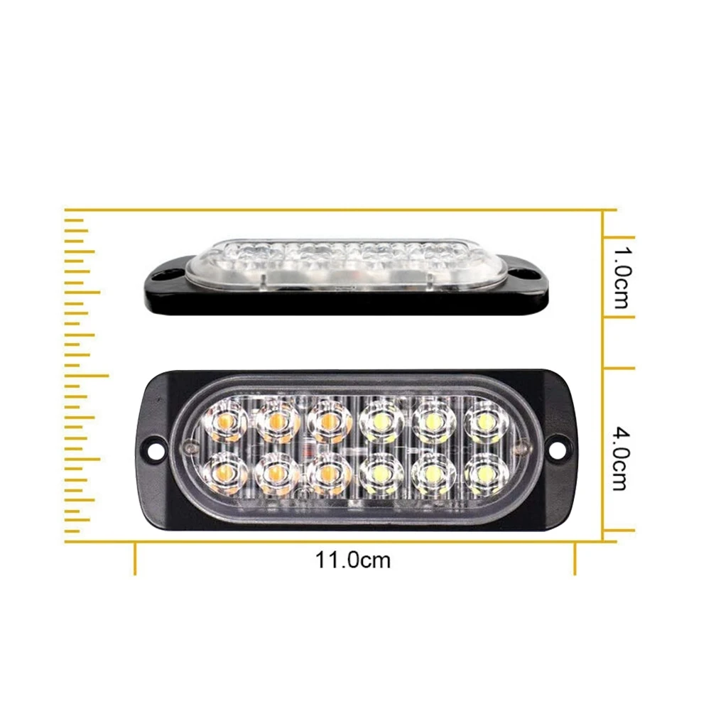 2 шт. стробоскоп Мерцающая решетка мигающая балка для грузовика автомобильная