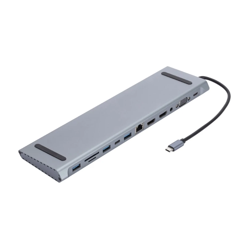 Адаптер USB C с портом 4K быстрой передачи данных пропускной способностью 100 Вт для