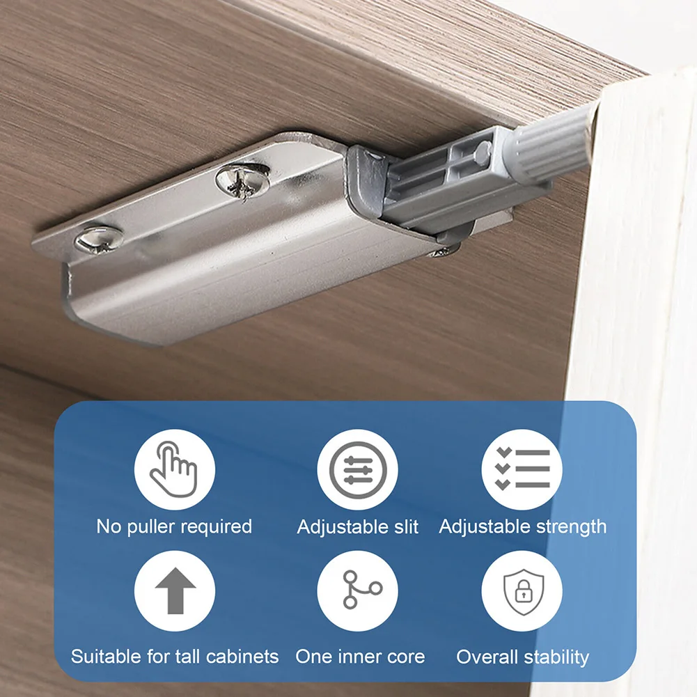 

Door Magnet Catch Furniture Hardware Cabinet Door Catch Door Kitchen Heavy Duty Built-in Spring-loaded Plunger