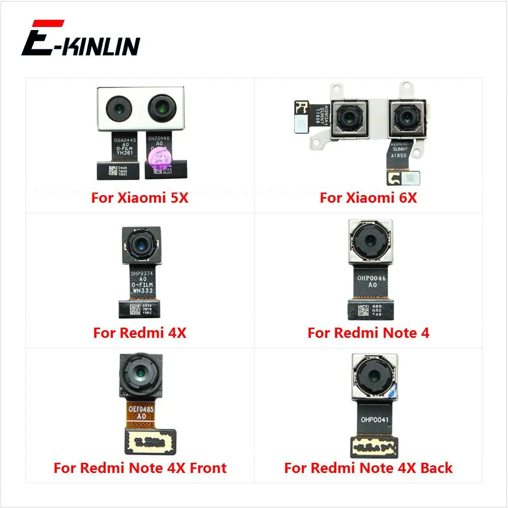 Гибкий кабель для передней и задней камеры Xiaomi Mi 5X 6X Redmi 4 4X Global Big Small Module Ribbon